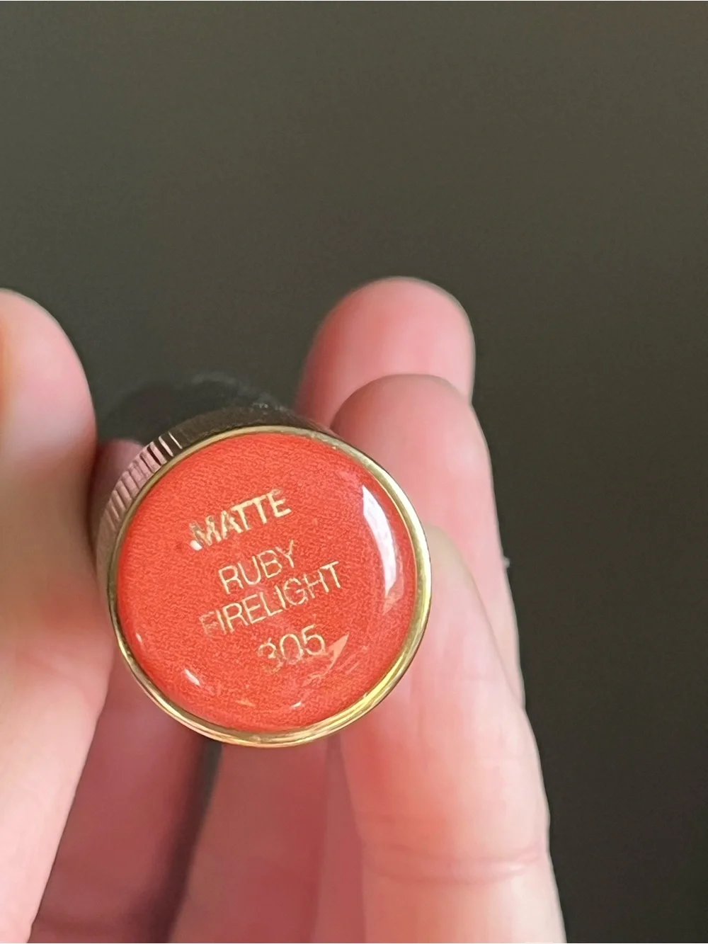 Gucci Matte Lipstick Ruby Firelight 305